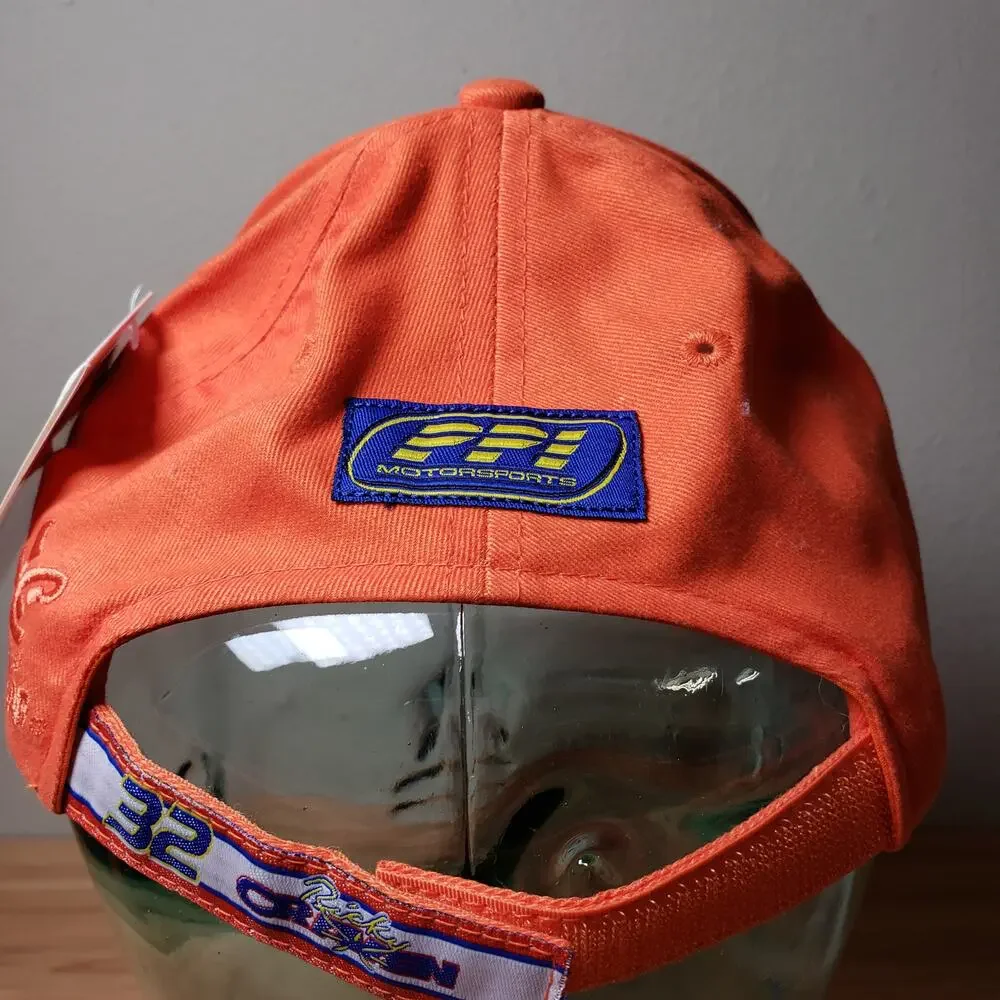 Y2K Tide Racing #32 Ricky Craven Signed Nascar Hat Cap Orange‎ Autographed New